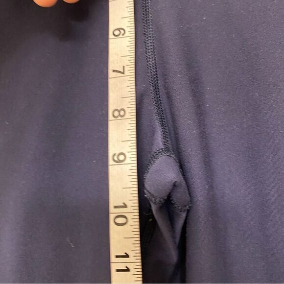 Nike Twist Training Leggings Obsidian/Deep Royal Blue/Black 833314-451 Small - Picture 9 of 10